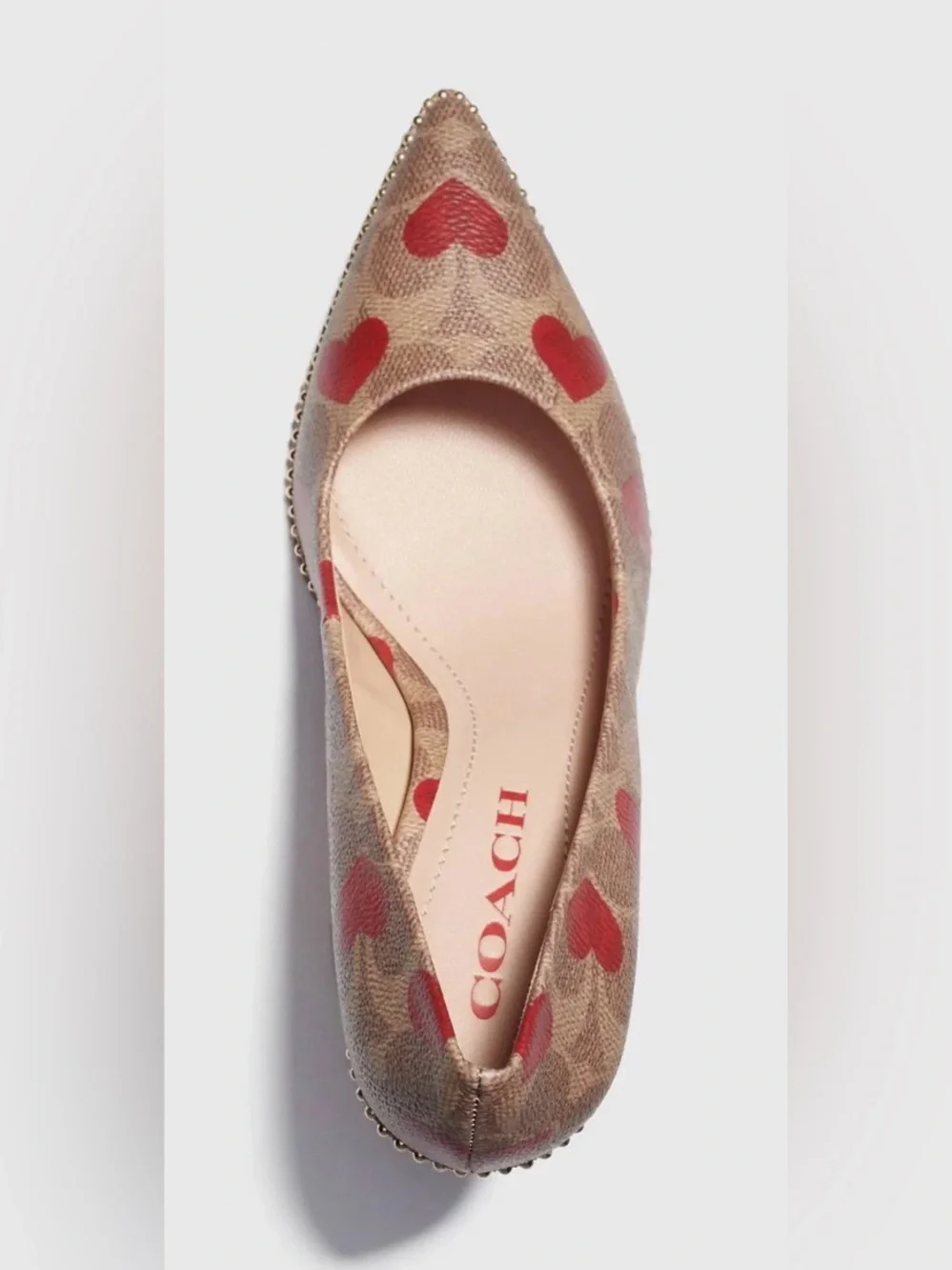 Coach Women's Waverly Heart-Print Pumps